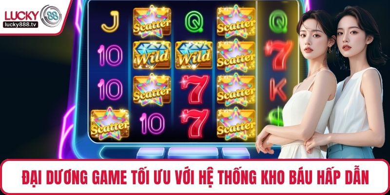 Đại dương game tối ưu với hệ thống kho báu hấp dẫn