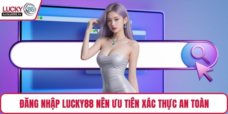 Đăng nhập LUCKY88 nên ưu tiên xác thực an toàn