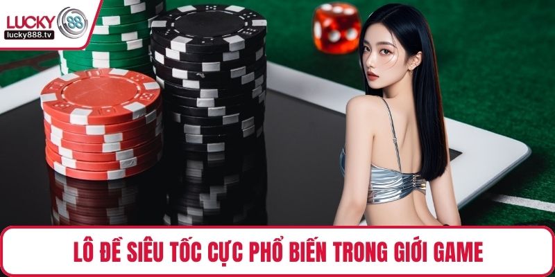 Lô đề siêu tốc cực phổ biến trong giới game