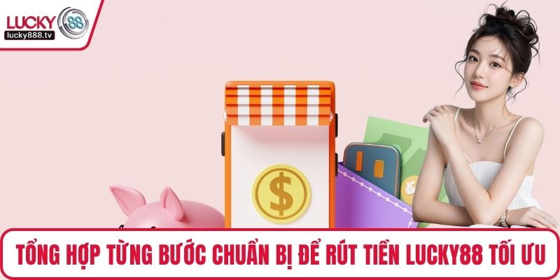 Tổng hợp từng bước chuẩn bị để rút tiền LUCKY88 tối ưu